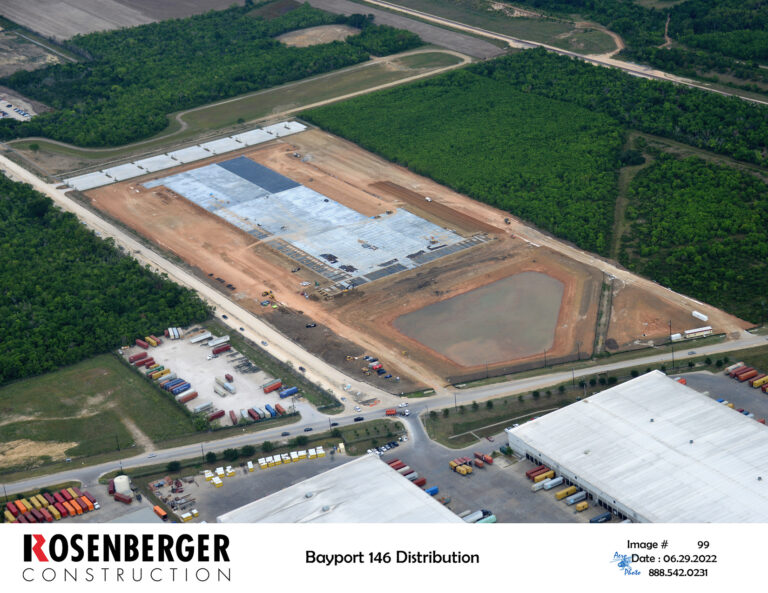 Bayport 146 Distribution Center is Underway! Rosenberger Construction